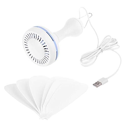 VizGiz ventilador en uso dentro de tienda de campaña brinda brisa confortable