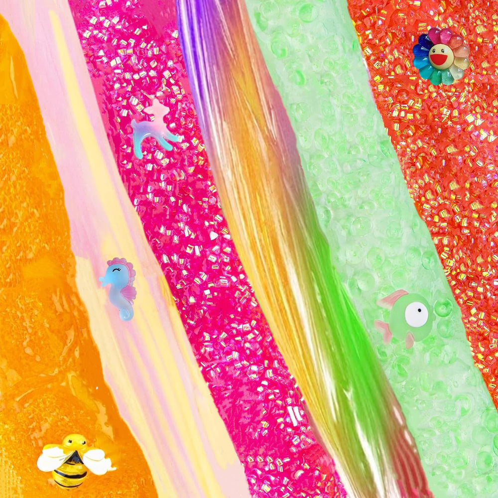 Vomkela accesorios DIY de resina y arcillas para personalizar slimes