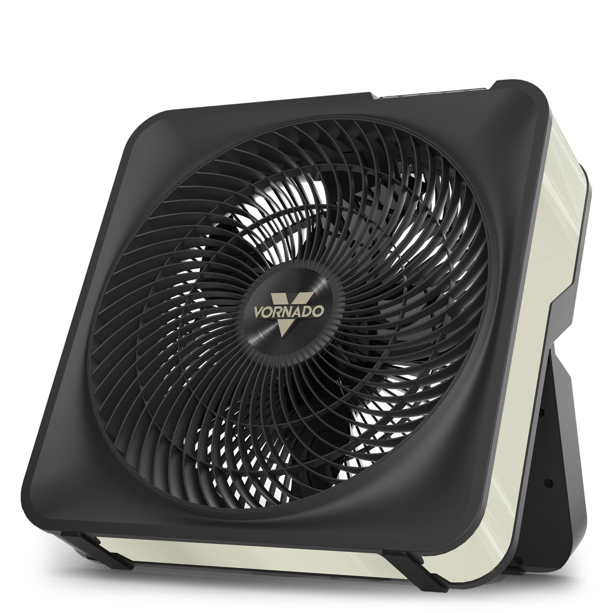 Vornado Model 80X frontal mostrando pantalla digital y controles, eficiencia inmediata