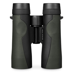 Primer plano de lentes Vortex Crossfire HD mostrando revestimientos y color fiel