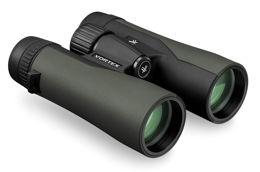 Detalle de armadura de goma Vortex Crossfire HD para agarre seguro y protección
