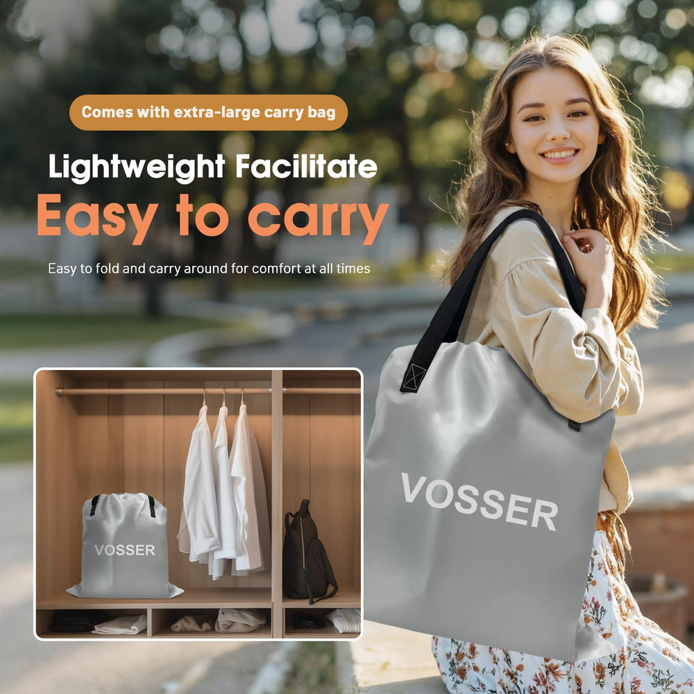 VOSSER etiqueta con mención de patente I-beam, soporte uniforme hasta 800 lb