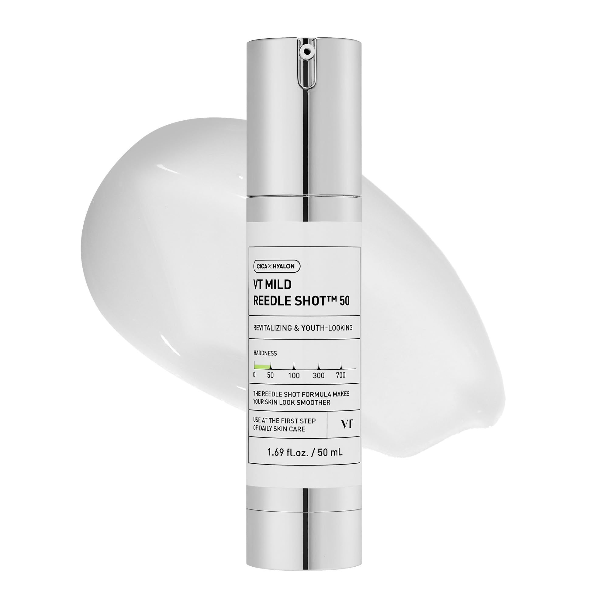 VT COSMETICS Reedle Shot 50 frontal del envase muestra diseño y facilidad de uso
