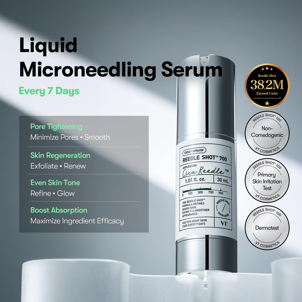 VT COSMETICS textura del suero con spículas para mejor absorción