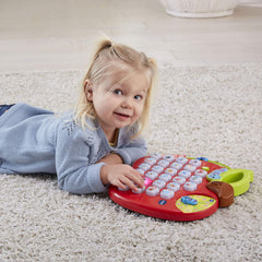 VTech ABC Learning Apple botones iluminados en juego de memoria, refuerzo visual
