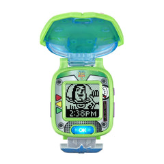 VTech detalle de tapa luminosa de Buzz con efecto de luz que atrae atención
