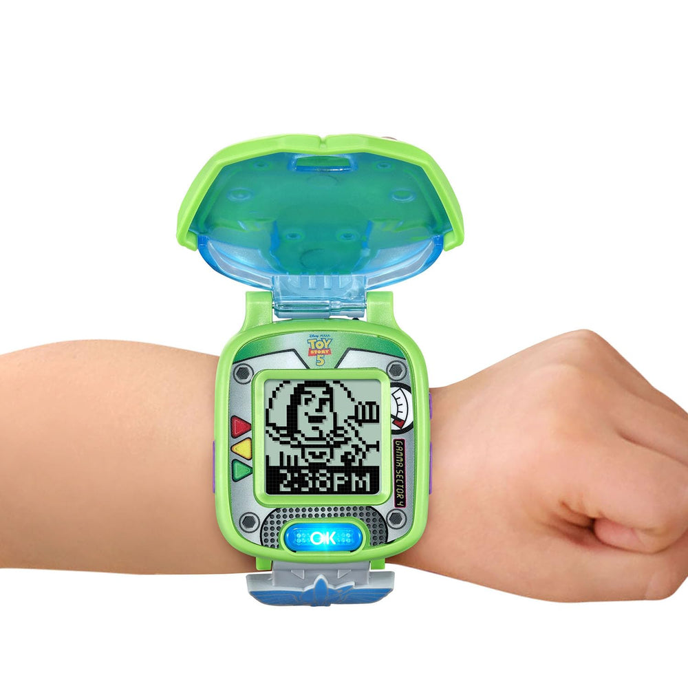 VTech imagen de juego activo del reloj que enseña conteo y comparación