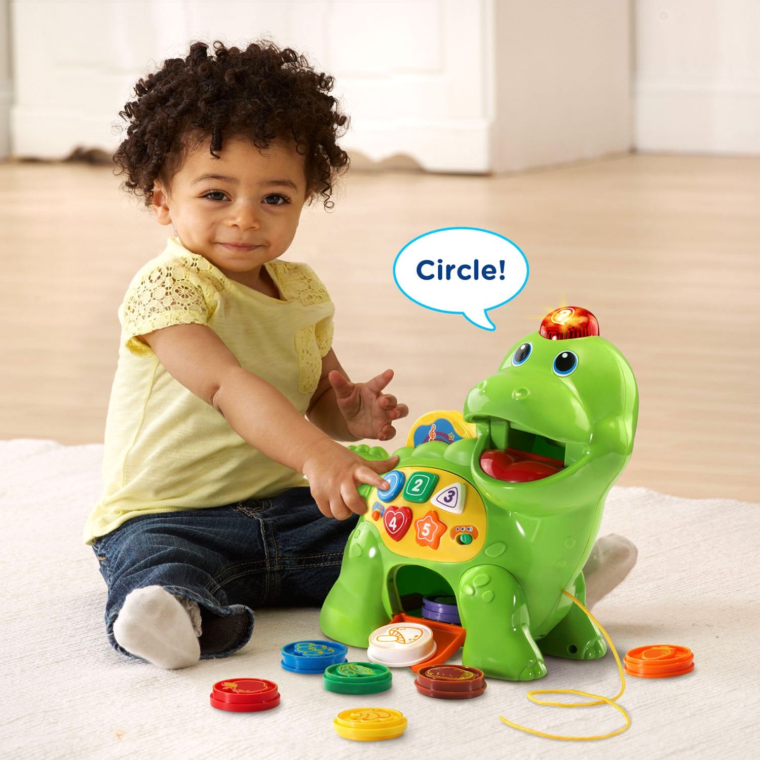VTech disco giratorio para canciones y juego interactivo