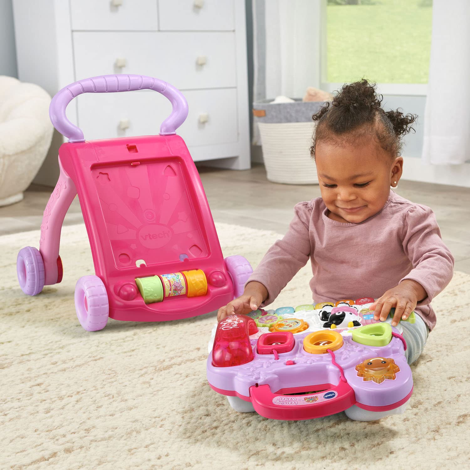 VTech clasificadores de formas que se iluminan para enseñar colores y formas