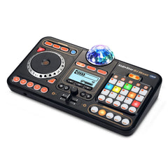 VTech Kidi Star DJ Mixer microphone input detail enabling custom voice samples