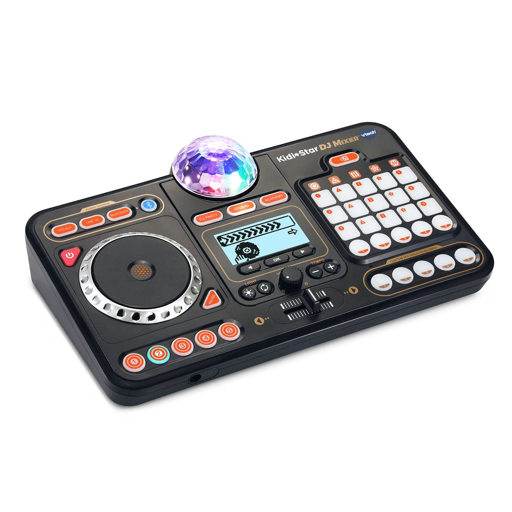 VTech Kidi Star DJ Mixer sound grid detail highlighting 2000+ mix combinations