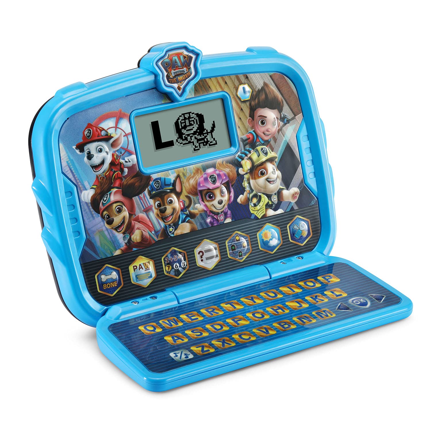 VTech tablet PAW Patrol botones de personajes Chase y Skye, accesible y atractiva