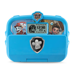 VTech tablet PAW Patrol detalle del borde y textura resistente, diseño seguro para niños