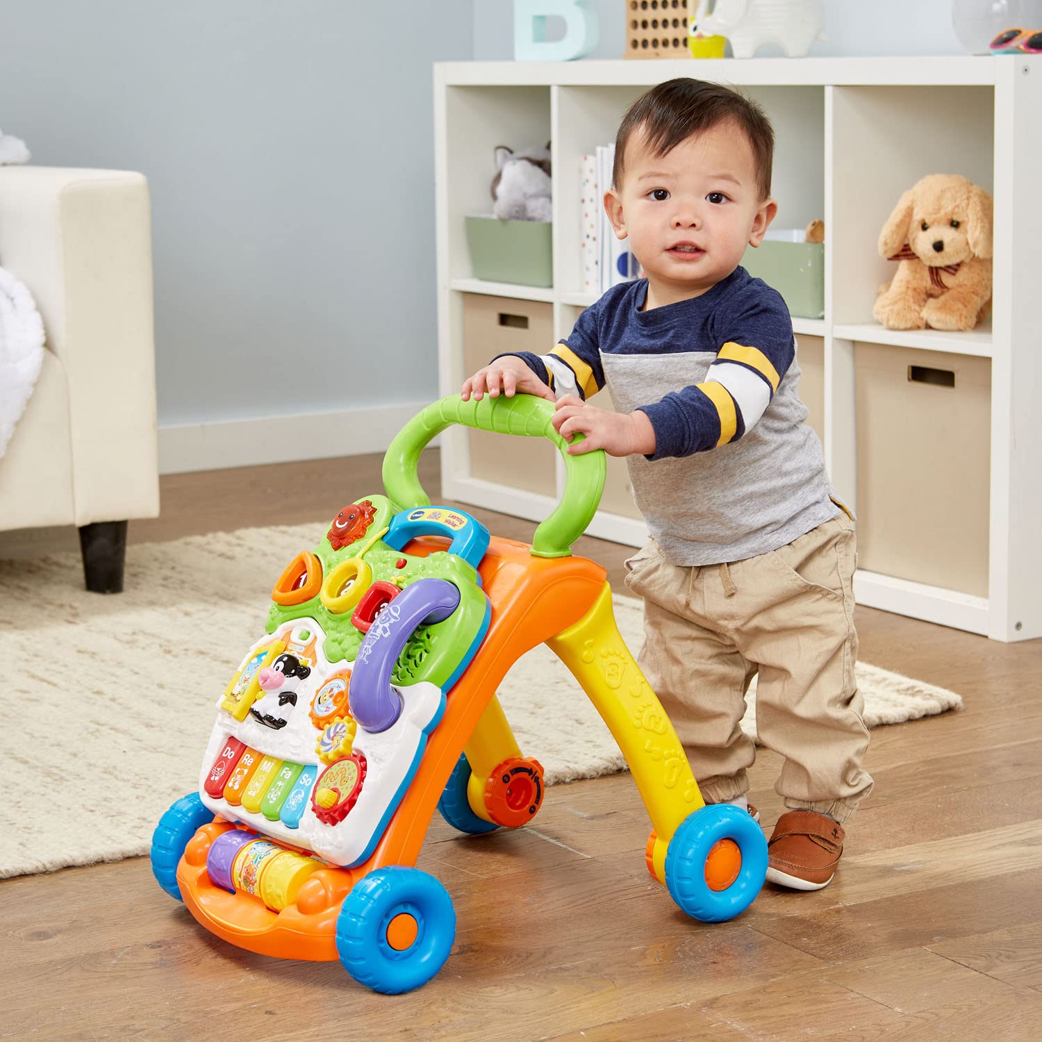 VTech rodillos giratorios con colores vivos para entrenamiento táctil