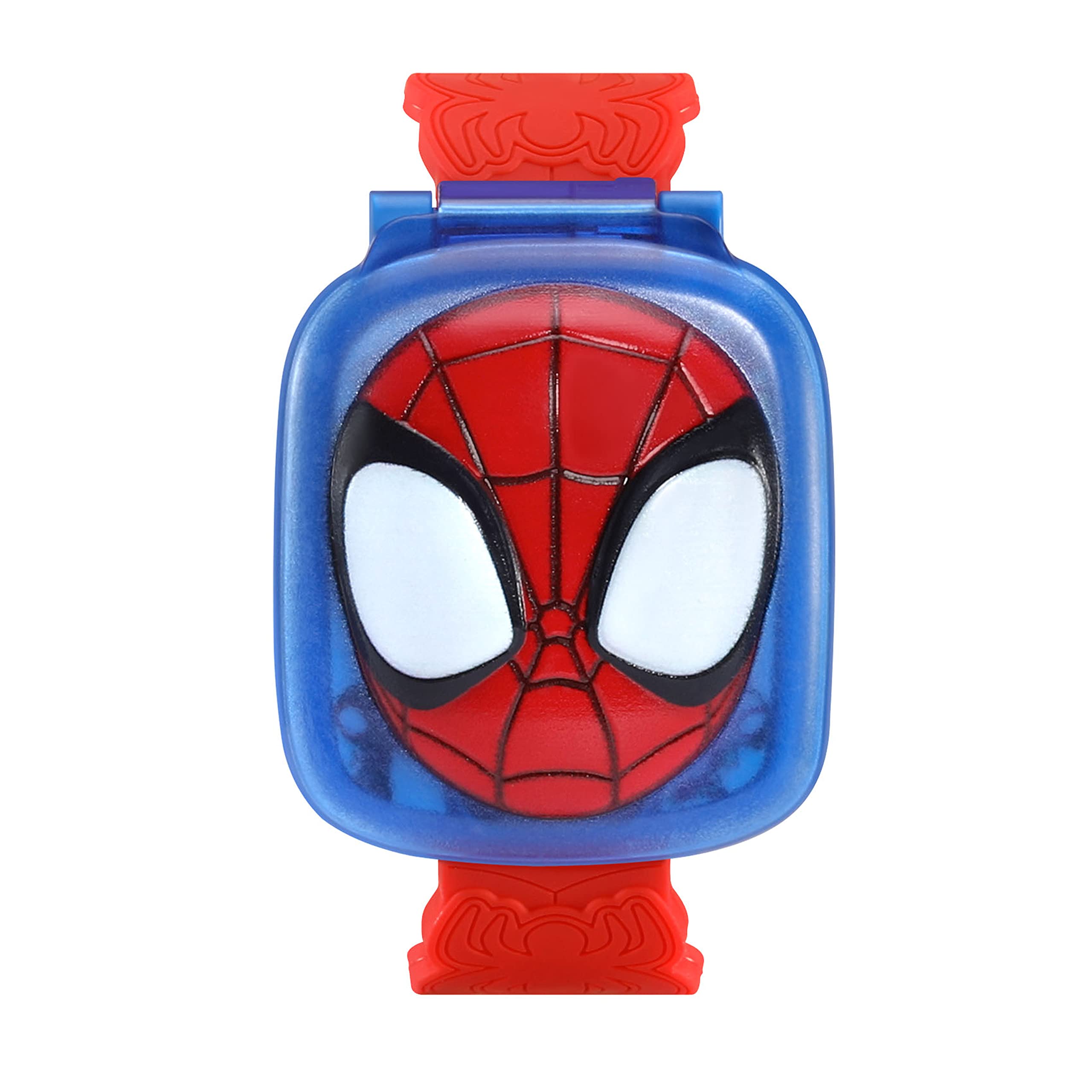 VTech Spidey vista frontal del empaque con diseño colorido y atractivo