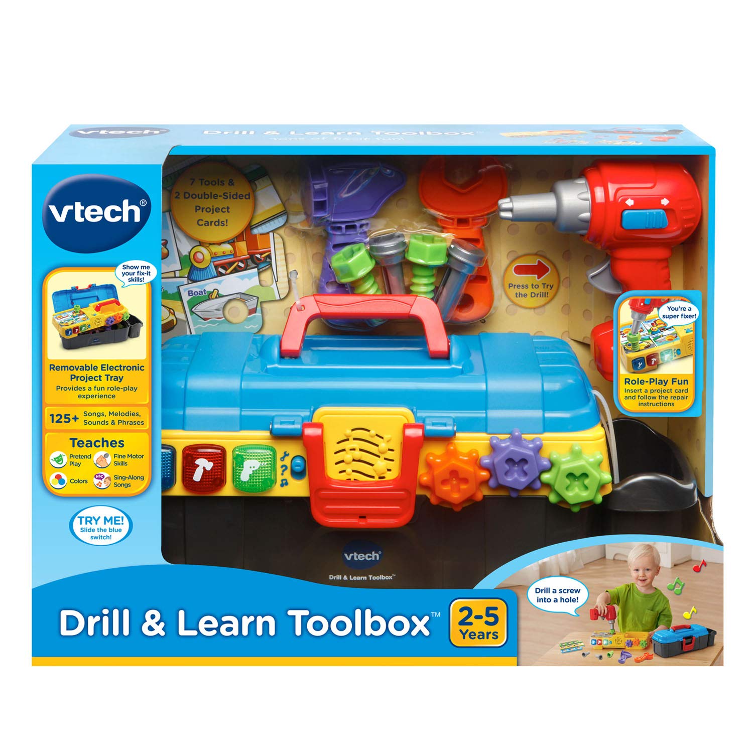 VTech tarjetas instructivas a doble cara para aprender colores y números