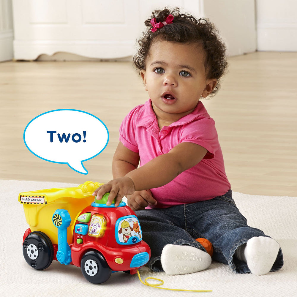 VTech botones grandes con melodías que atraen atención y vocabulario