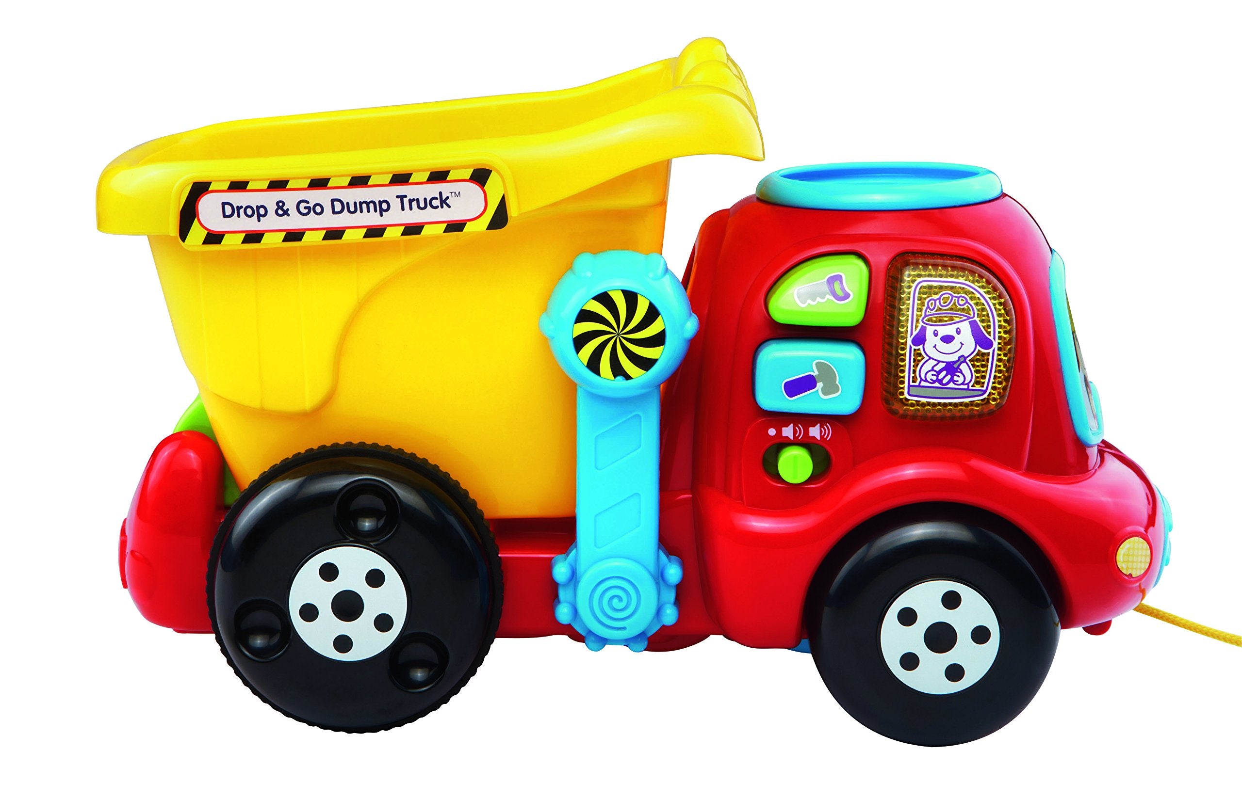 VTech tamaño en mano para comparar escala y agarre de un niño