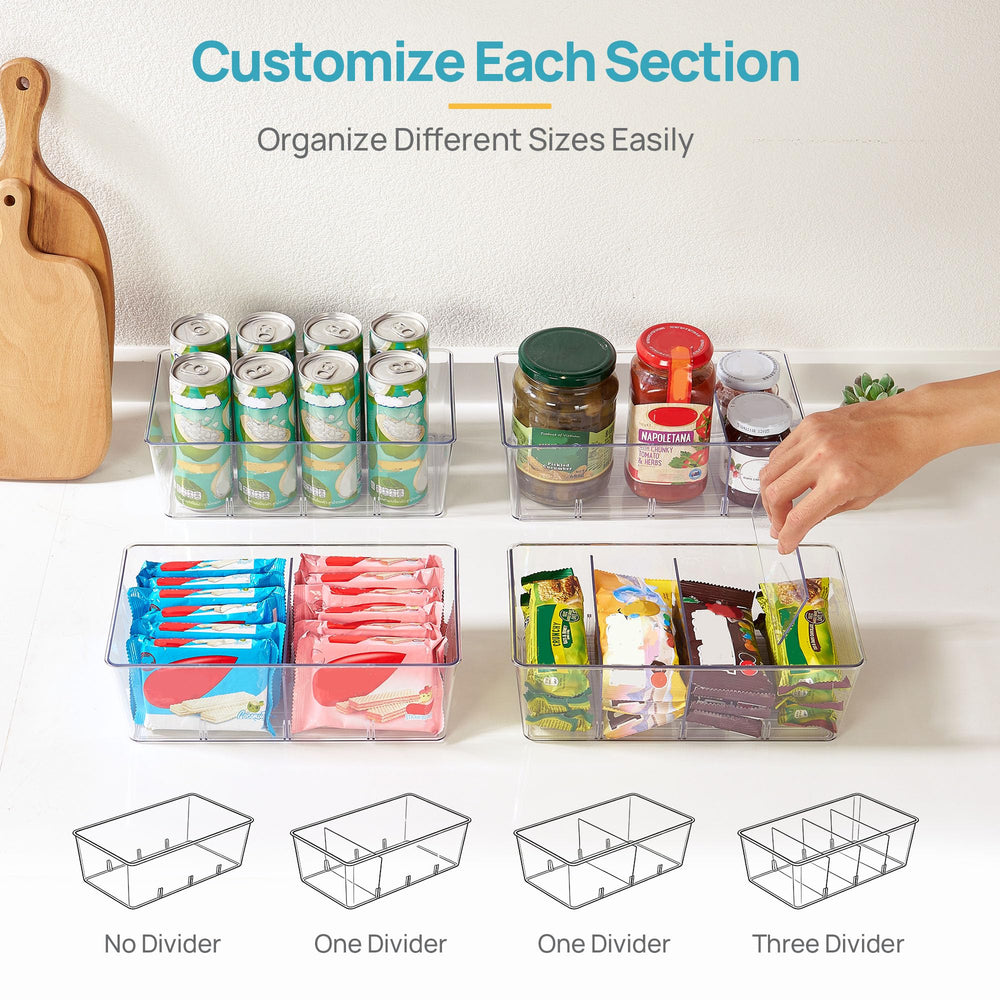 Vtopmart organizador con paquetes de condimentos listo para usar