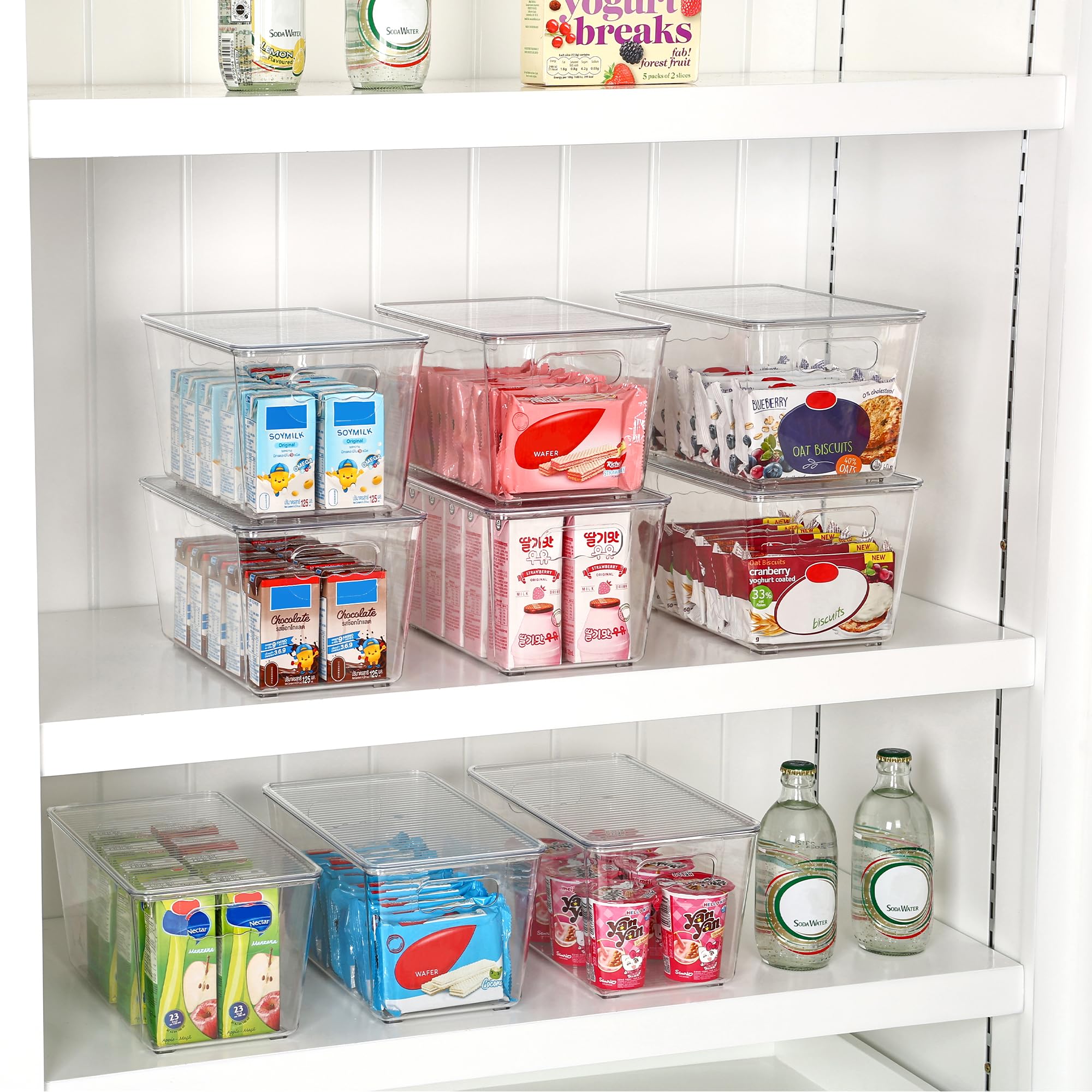 Vtopmart primer plano del material polietileno duradero y sin BPA