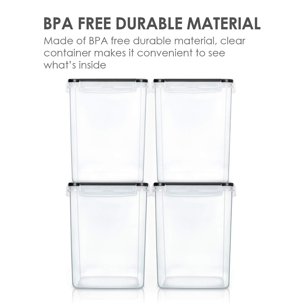 Vtopmart measuring cup inside container for precise portion control