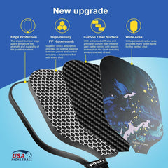 VUFOXT primer plano superficie carbono 99.99% para respuesta rápida