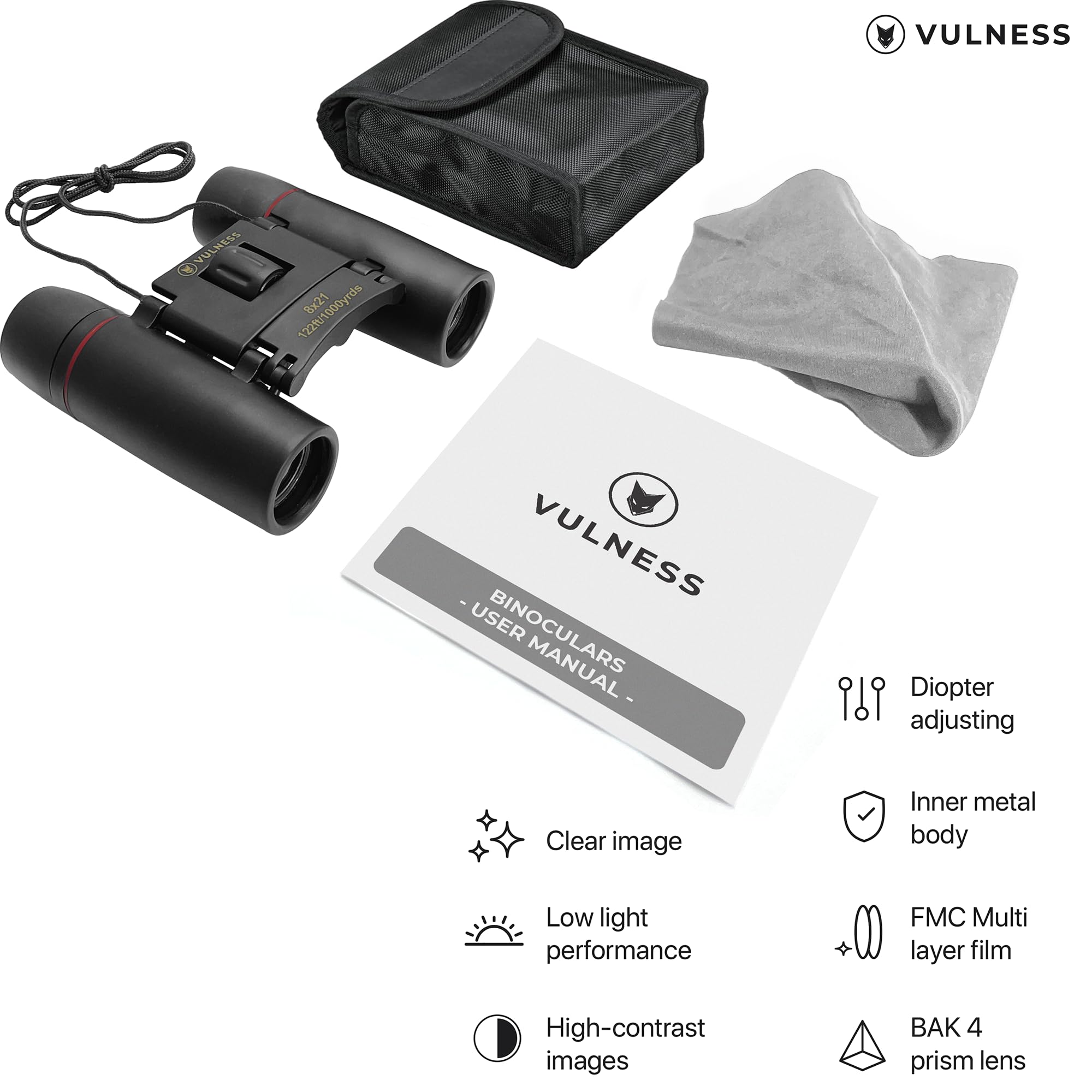 VULNESS ocular con ajuste de dioptrías para visión personalizada