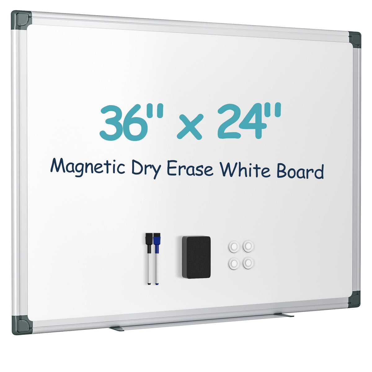 VUSIGN front view showing aluminum frame and clean writing area, ideal for meetings