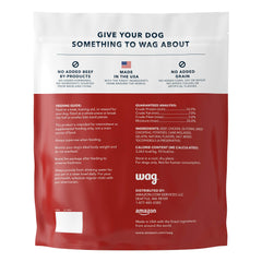 WAG bolsa resellable abierta mostrando conservación y frescura