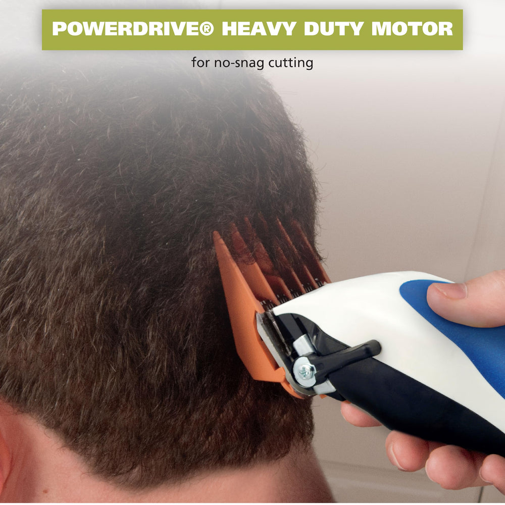 Wahl capa de barbero y brocha para eliminar restos y mantener limpieza