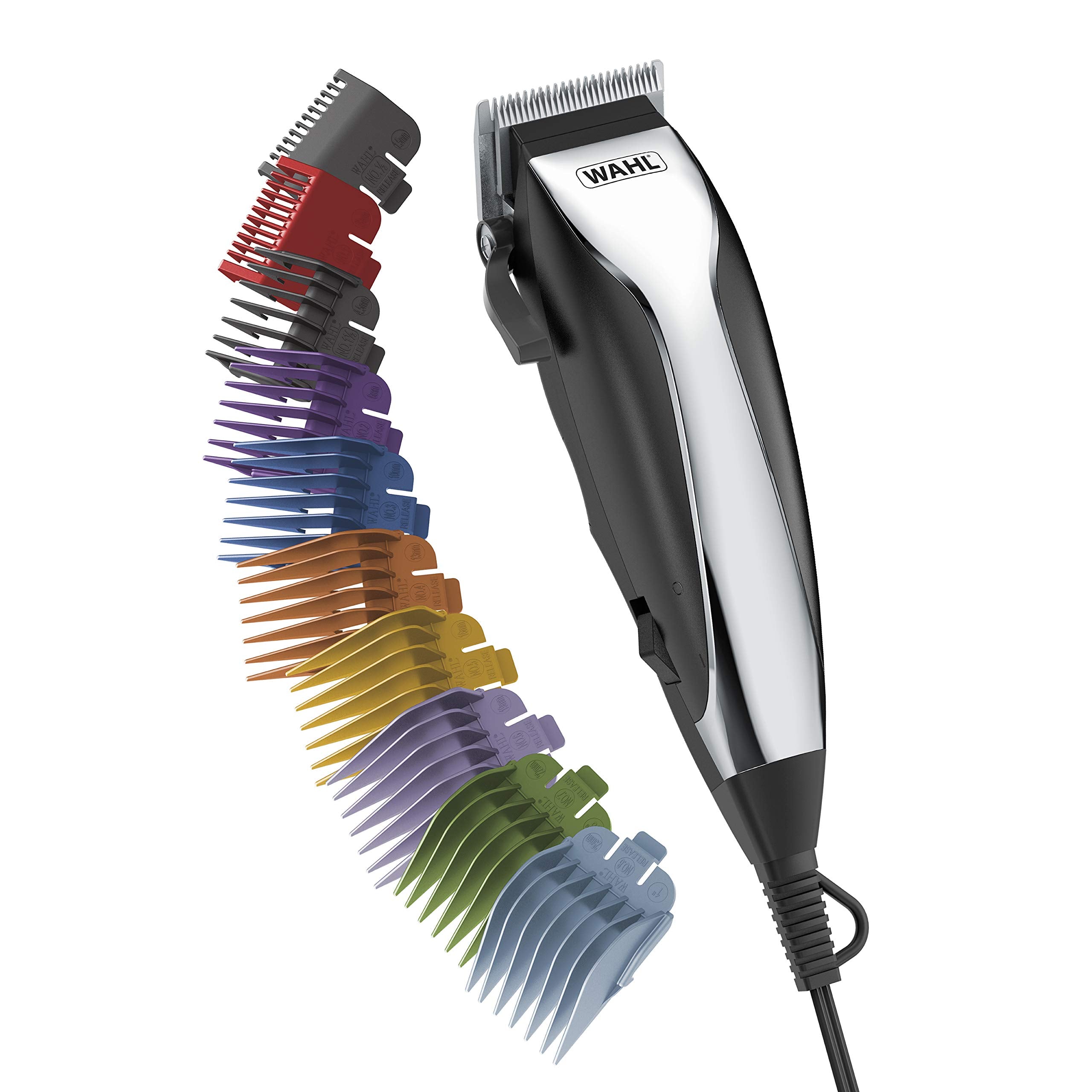 Wahl frontal empacado mostrando kit completo y facilidad de uso