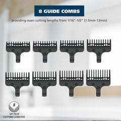 Wahl peines guía y accesorios incluidos para múltiples longitudes
