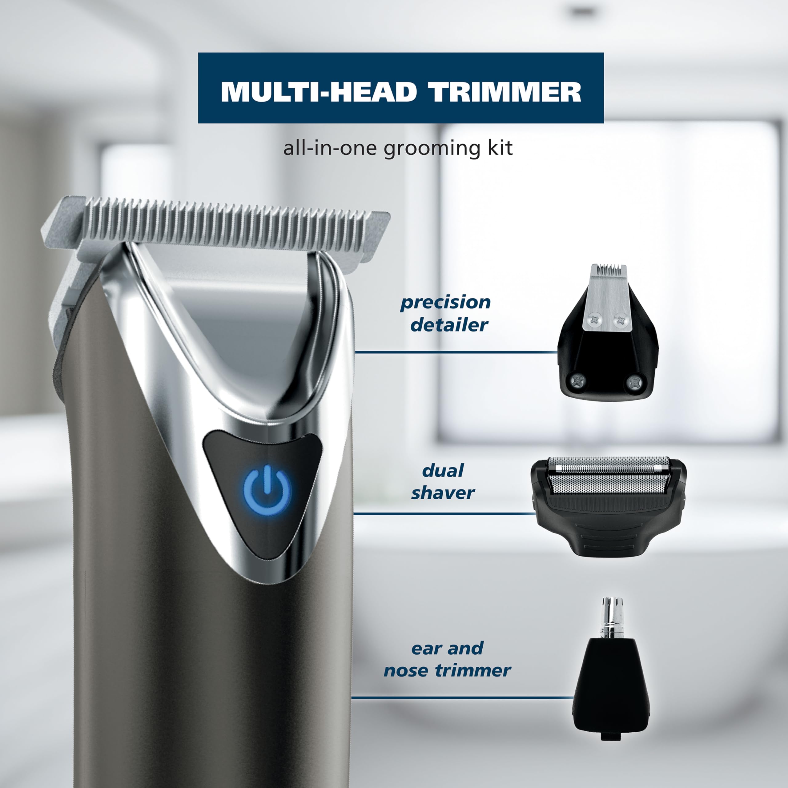 Wahl detalle de T-blade ancho para recortes definidos y precisos