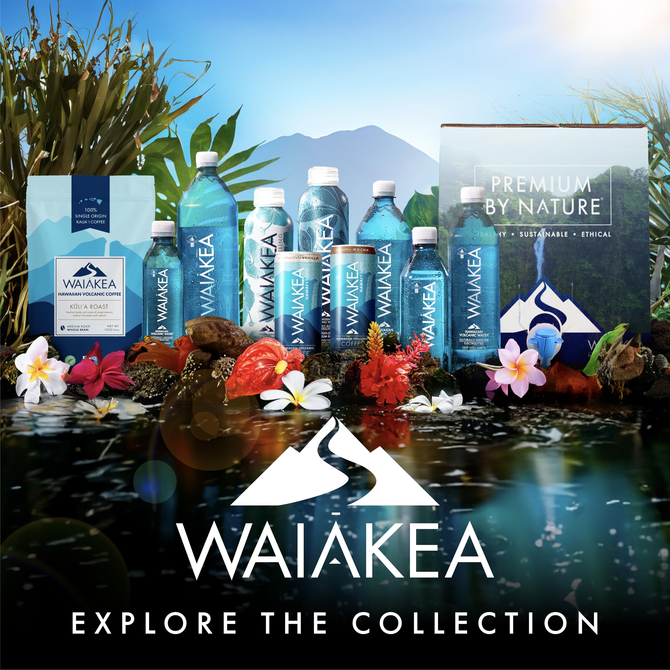 Waiākea comparada con mano para ver escala y portabilidad