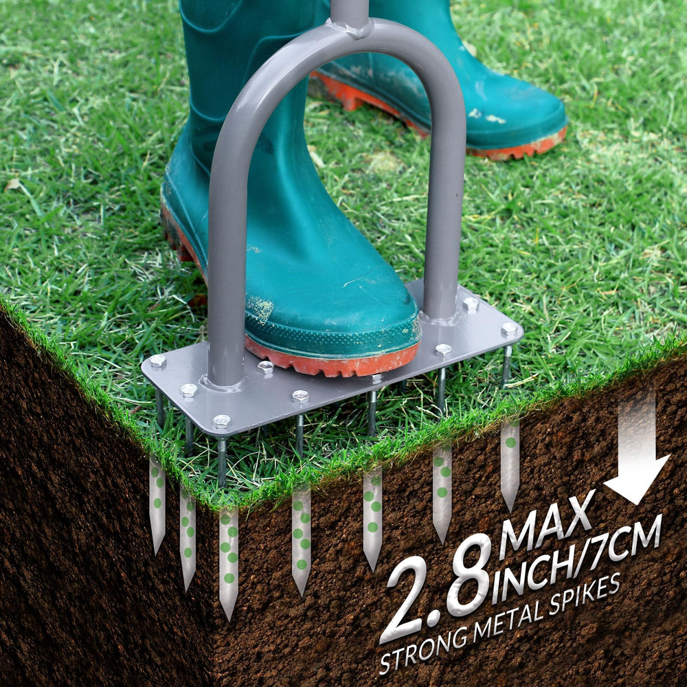 Walensee cushioned T-handle and foot pedal offering comfortable grip and better leverage