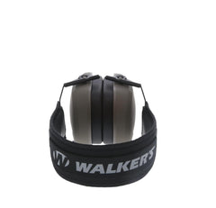 Walker's Razor Slim headband close-up showing metal frame for secure fit
