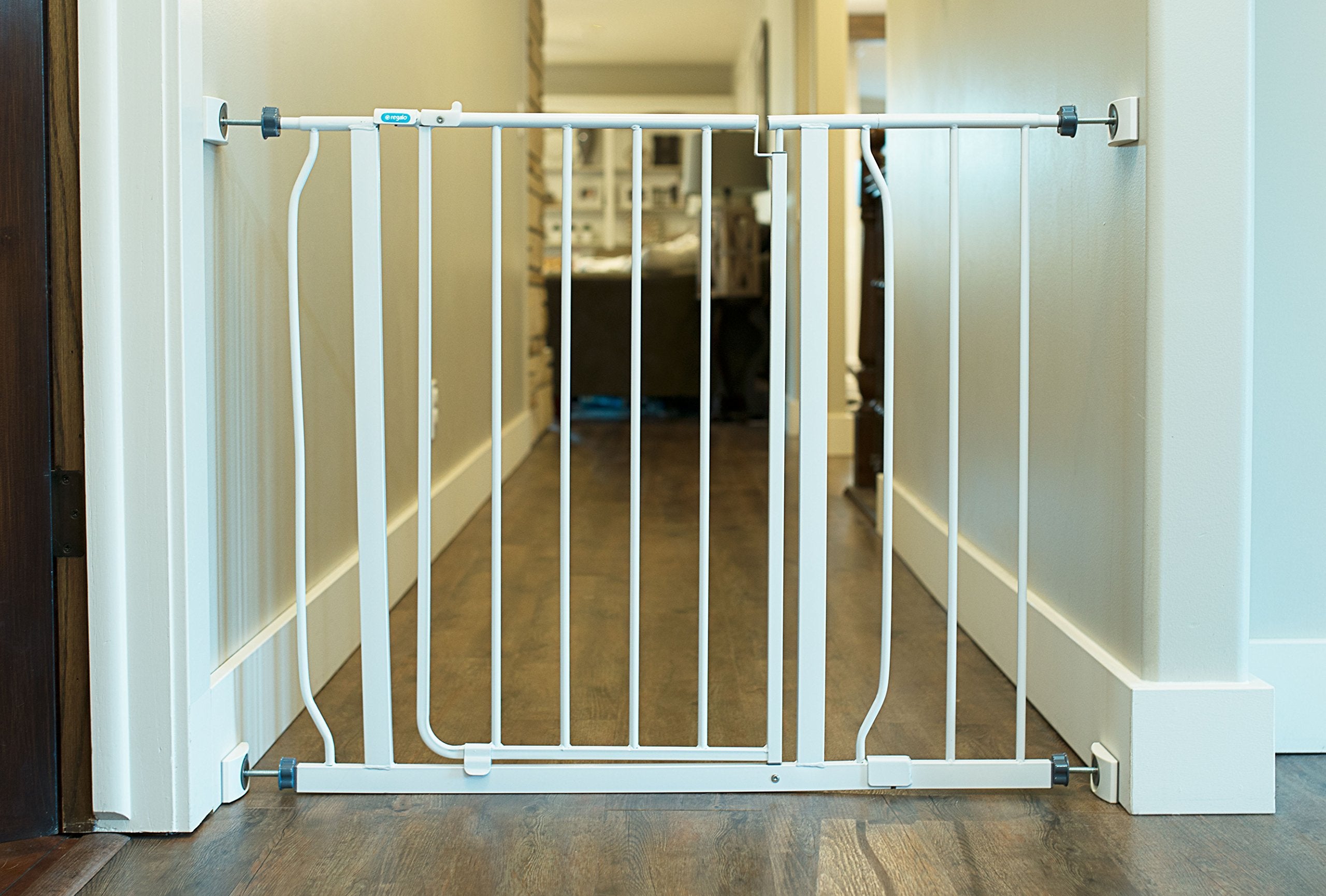 Wall Nanny etiqueta de marca mostrando fabricación en USA y confianza