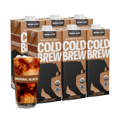 Wandering Bear carton frontal mostrando diseño y conveniencia listo para servir