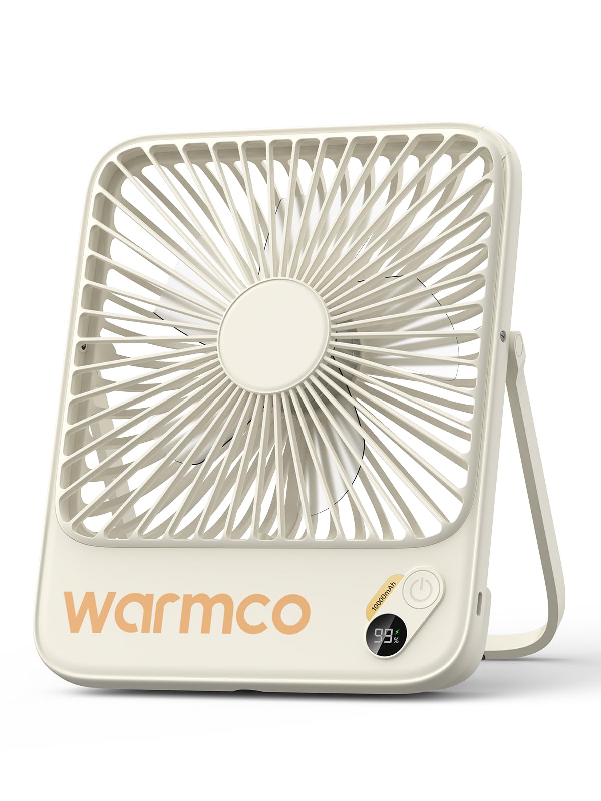 Warmco D3 frontal mostrando diseño compacto y fácil transporte