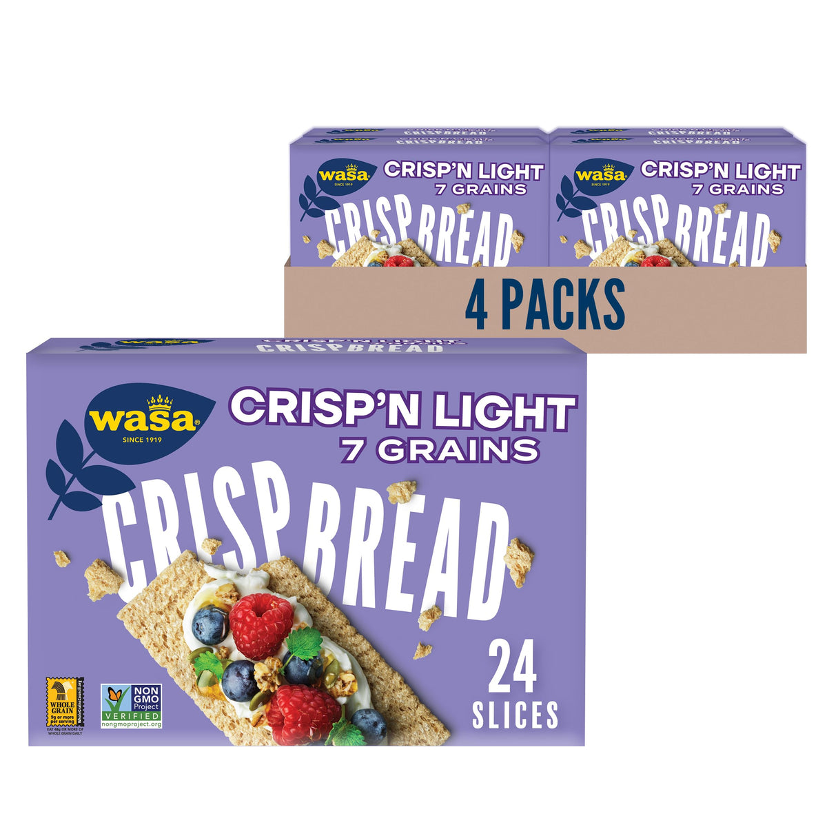 Wasa pack principal frontal mostrando el diseño y beneficio práctico