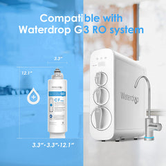 Waterdrop detalle del bloque de carbón de coco mejora la adsorción de olores