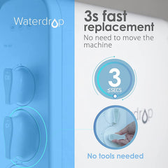Waterdrop instalación rápida sin herramientas ahorra tiempo y esfuerzo