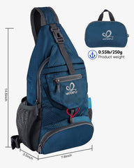 WATERFLY breathable padded back panel detail for comfort and airflow benefit