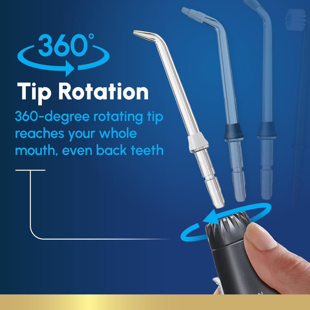 Waterpik Aquarius temporizador y pacer para limpieza guiada y eficiente