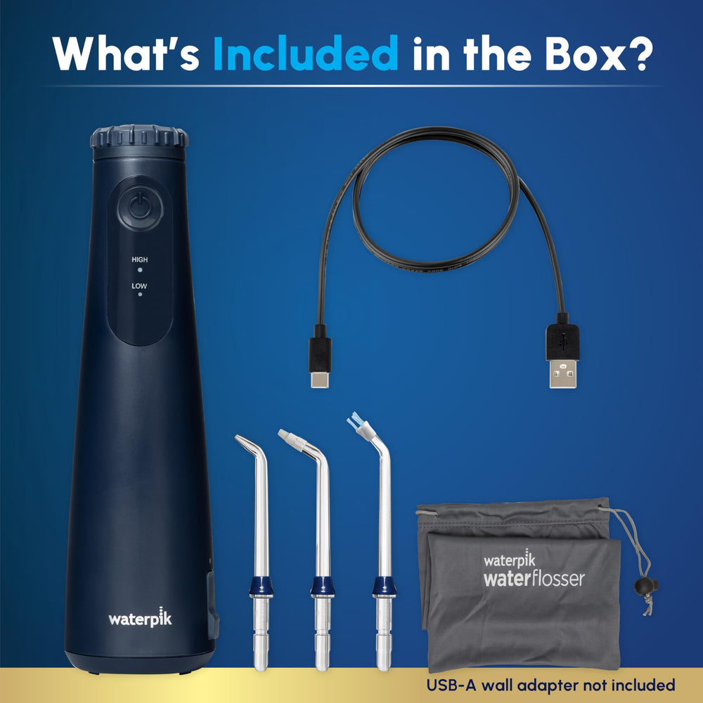 Waterpik depósito extraíble de 7 oz listo para rellenar y proporcionar hasta 60 segundos