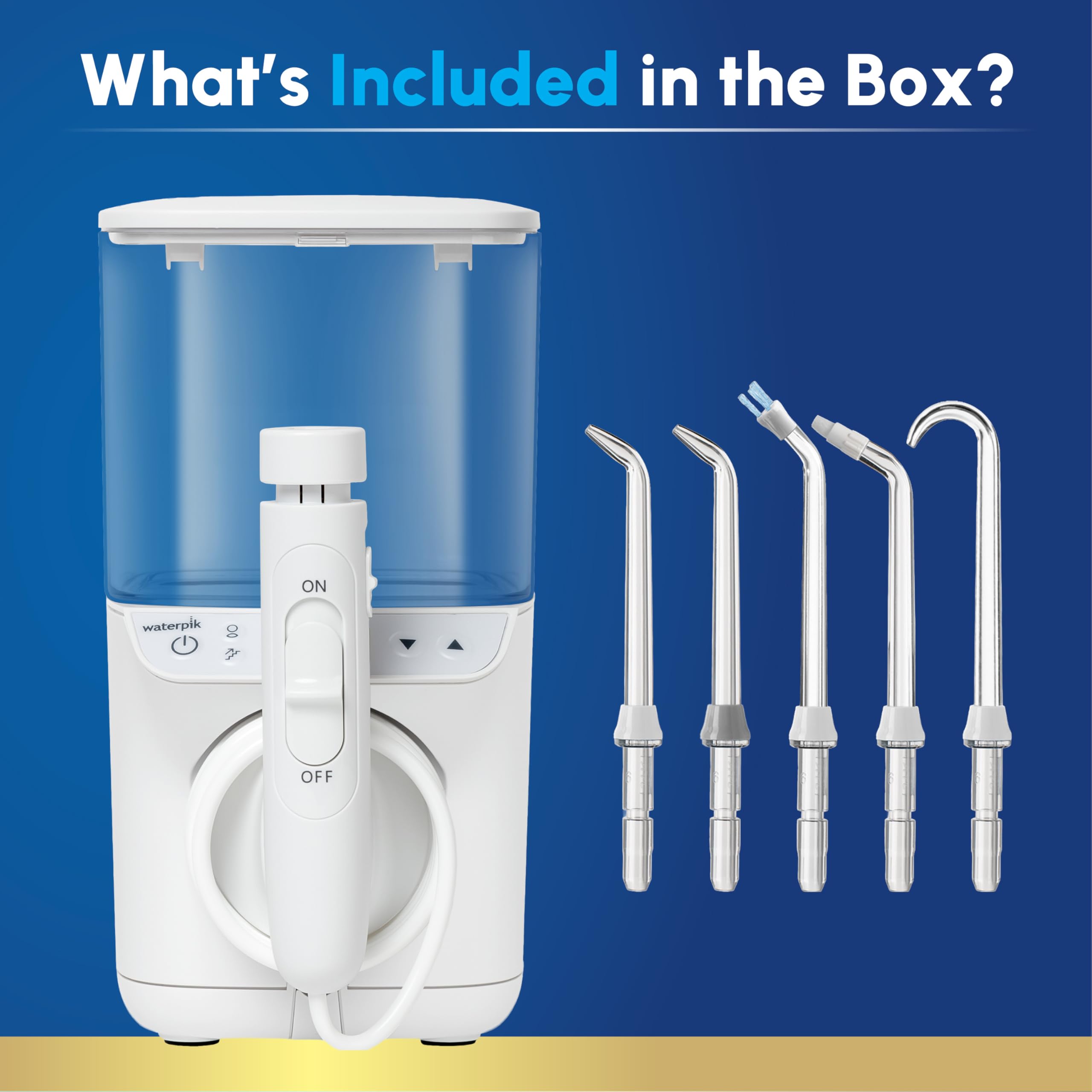Waterpik Promax boquilla giratoria 360 grados para alcance de muelas posteriores