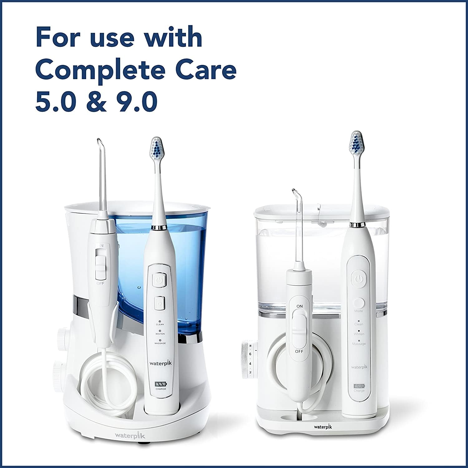 Waterpik cabezal montado en cepillo Complete Care en uso diario