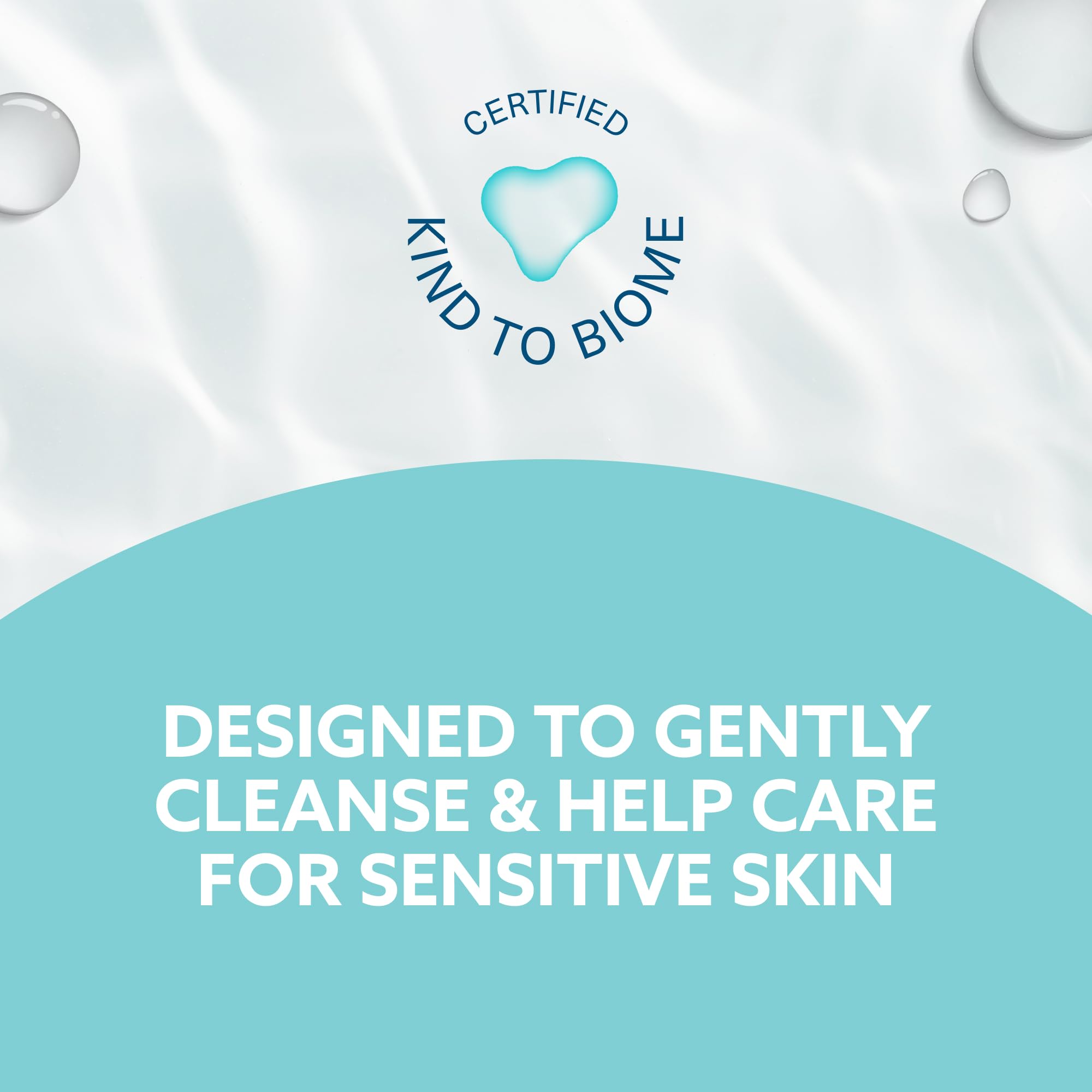 WaterWipes etiqueta con ingredientes mínimos resaltando pureza y pH neutro