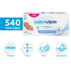 WaterWipes textura cercana destaca fibra suave y mayor durabilidad
