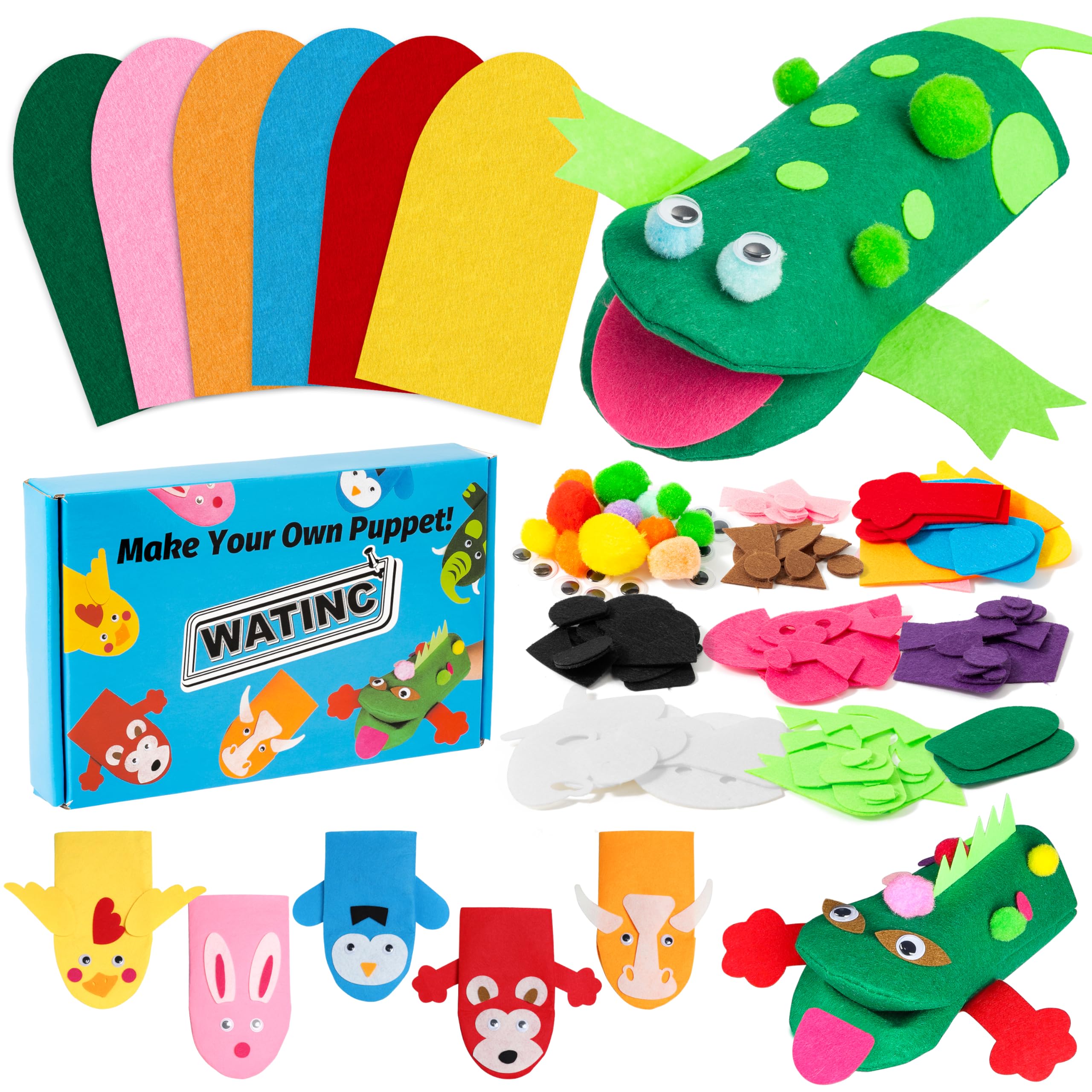 WATINC frente del empaque mostrando el kit completo y beneficios educativos